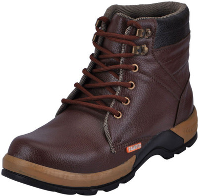 

FAUSTO Hiking and Trekking Boots For Men(Black)