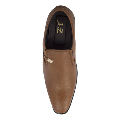 

Lzee Slip On For Men(Tan