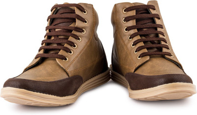 

Crunx Crunx High Ankle Casuals For Men(Brown