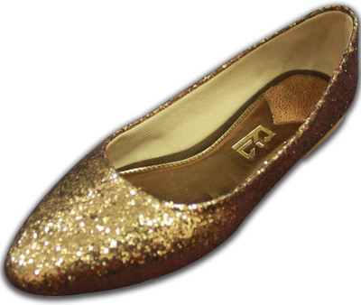 

F-Gali Customized Copper Ballerinas Bellies For Women(Multicolor