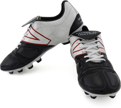 

Vector X Destroy Black Football Shoes For Men(Black, 09;white
