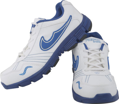 Firefox Cricket Shoes For Men(White)