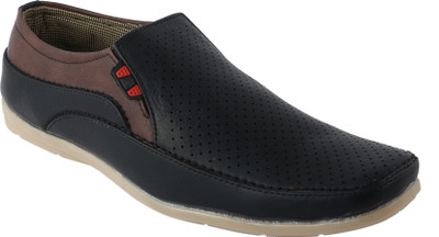 

SanMega Corporate Casuals For Men(Black