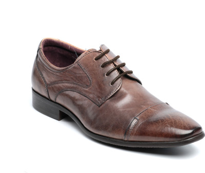 

Pavers England Genuine Leather Lace up For Men(Brown, Taupe