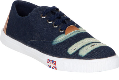 

Wings Canvas Shoes For Men(Blue)