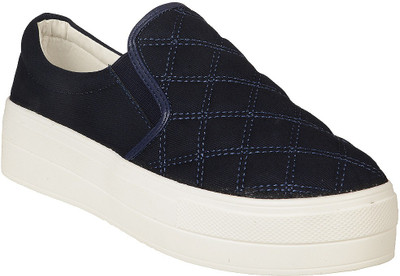 

Flat n Heels Canvas Shoes For Women(Navy)