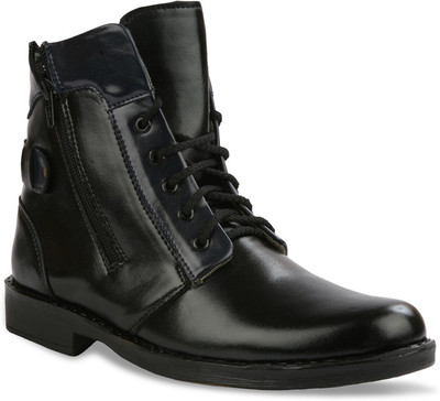 

Bacca Bucci Men black Boots For Men(Black