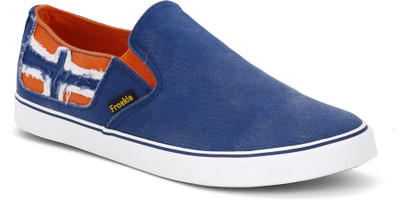 

Froskie Canvas Shoes For Men(Blue