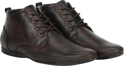 

Kraasa Lace Up Shoes For Men(Brown)