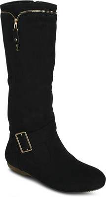 

Get Glamr Designer Oppam Boots For Women(Black