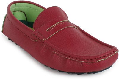 

Belle Gambe Loafers For Men(Red