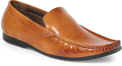 

Leather Chief Loafers For Men(Tan