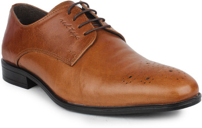 

Red Tape Men Genuine Leather Lace Up Shoes For Men(Brown, Tan
