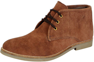 

FAUSTO High Ankle Boots For Men(Brown