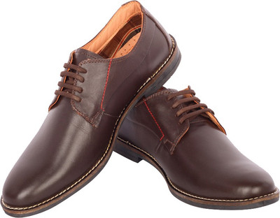 66% OFF on Moladz Polizia Corporate Casuals For Men(Brown) 66% OFF on Moladz Polizia Corporate Casuals For Men(Brown)