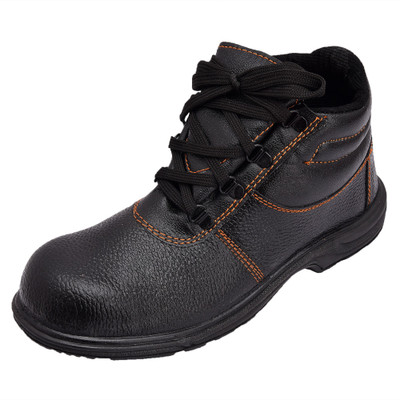 

Tek Tron Safety Club Hi-Ankle Boots For Men(Black