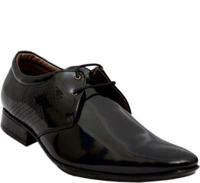 

Cooper England Black Lace Up Shoes For Men(Black)