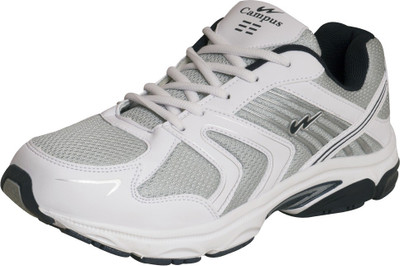 

Campus WE-GO Running Shoes For Men(Silver, Blue), White