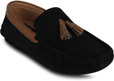 

Get Glamr DESIGNER SLIP ON Loafers For Men(Black)