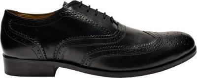 Hirel's Mens Leather Brogues Lace Up Shoes