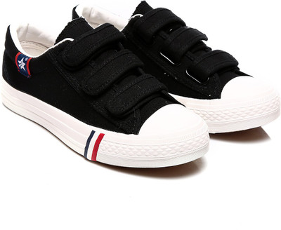 

Nell W-765 Canvas Shoes For Women(Black)