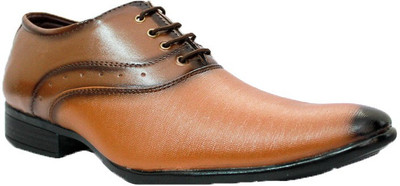 

Promenade Brogtan Lace Up Shoes For Men(Brown, Tan