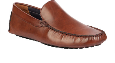 

Leather Park Loafers For Men(Brown