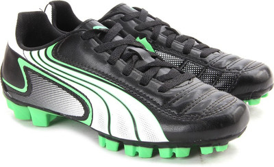 

Puma Boys & Girls, Black-white-fluro green