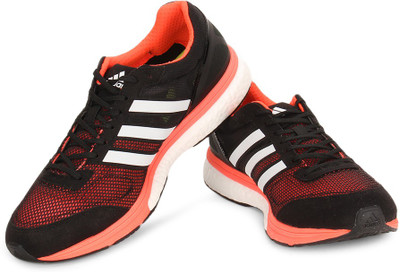 

ADIDAS Men Running Shoes For Men(Black, Orange), White/black/syello