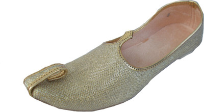 

Port Exclusive Wedding Ethnic Wear Jutis For Men(Gold, Golden