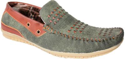 

Promenade BS Green Loafers For Men(Green