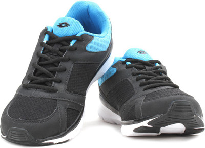 

Lotto Sunrise III Running Shoes For Men(Black, Black;royal