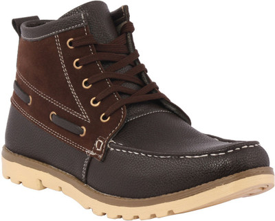 

Kraasa Long Boots For Men(Brown)