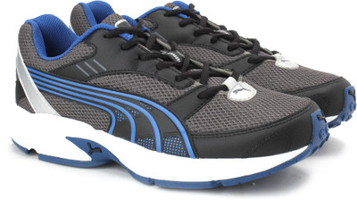 

Puma Pluto DP Running Shoes For Men(Grey, Dark shadow-puma silver-strong