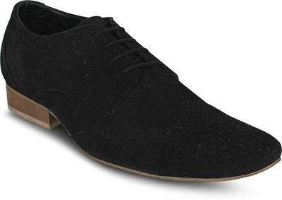 

Get Glamr RAZAM LACE UP Corporate Casuals For Men(Black