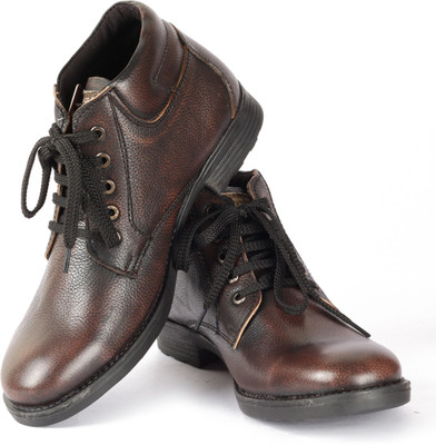 50% OFF on Moladz Brown Boots For Men(Brown) 50% OFF on Moladz Brown Boots For Men(Brown)