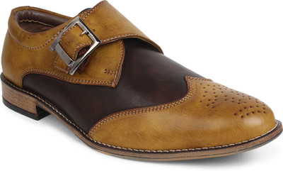 

Adreno Monk Monk Strap For Men(Tan