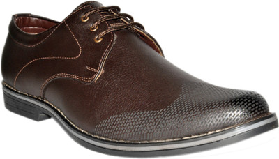 

Leather Chief Party Wear Shoes For Men(Brown)