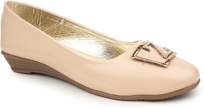 

Sindhi Footwear Venetian Bellies For Women(Beige)