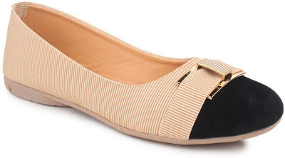 

Sindhi Footwear Venetian Bellies For Women(Beige)