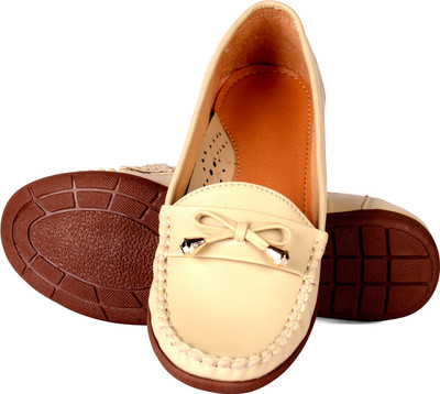 

Sam Stefy Loafers For Women(Tan), Cream