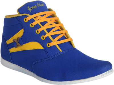 

George Adam Canvas Shoes For Men(Navy), Navy blue