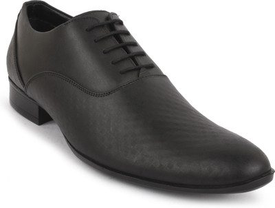 

Buckle Up MENS LEATHER SHOES BU1251_BLACK-Size- Lace Up For Men(Black