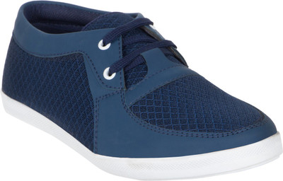 Wings Canvas Shoes For Men(Navy, Blue
