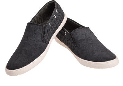 

Contablue Super Canvas Loafers For Men(Grey