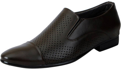 FAUSTO Slip On For Men(Brown
