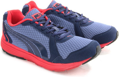 

Puma Descendant v2 Wn s IND DP Running Shoes For Women(Blue, Bleached denim-astral aura-cayenne