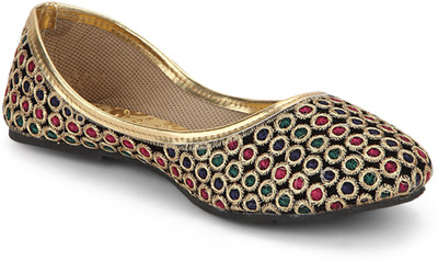 

Paduki Ethnic Bellies For Women(Multicolor
