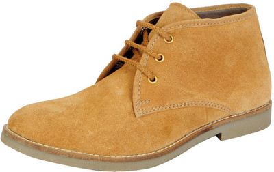 

FAUSTO High Ankle Boots For Men(Tan