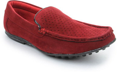 

Bacca Bucci Red Loafers For Men(Red